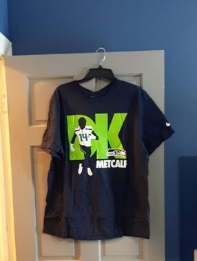 DK Metcalf Seattle Seahawks Nike Player Graphic T-Shirt - College Navy